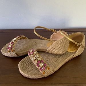 GUCCI Sandal Size 6,5 Colour gold